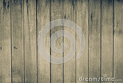 Vintage old tone wooden wall Stock Photo