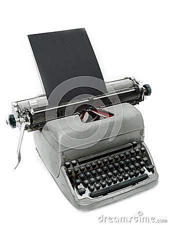 Vintage old type writer Stock Photo