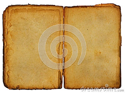 Vintage open book Stock Photo