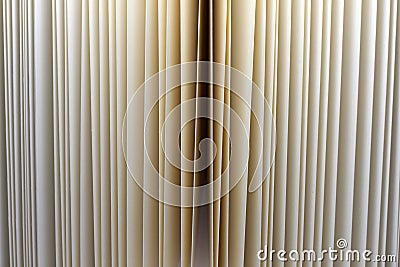 Vintage open book paper sheets Stock Photo