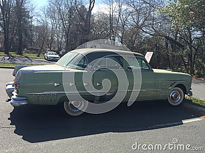 1953 Vintage Packard Automobile Editorial Stock Photo