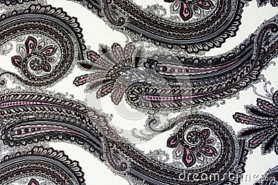 Vintage paisley background Stock Photo