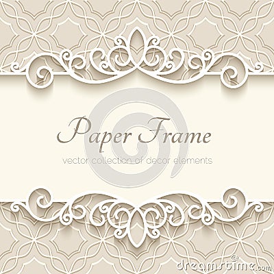 Vintage paper background Vector Illustration