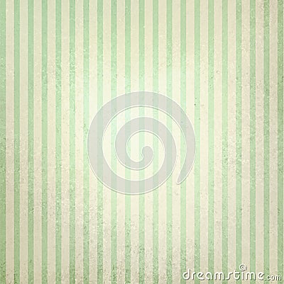 Vintage pastel green and beige striped background Stock Photo