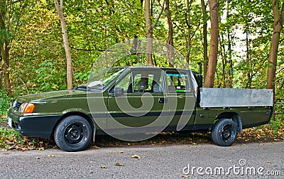 Vintage pick up Polonez Editorial Stock Photo