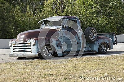 Vintage pickup truck Editorial Stock Photo