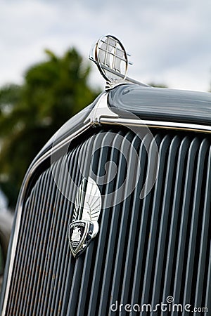 Vintage Plymouth Automobile Editorial Stock Photo