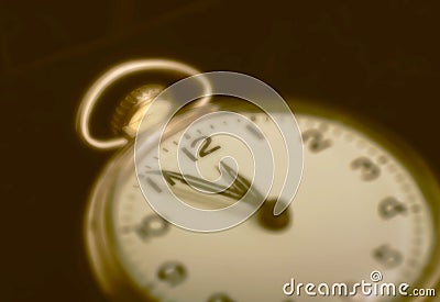 Vintage pocket watch Stock Photo