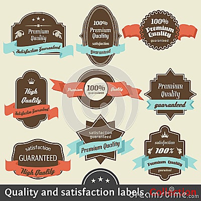 Vintage Premium Quality Vector Illustration