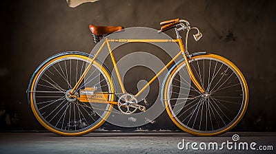 A vintage racer bicycle Stock Photo