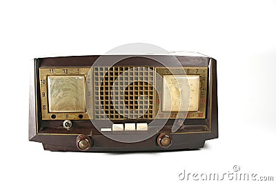 Vintage radio Stock Photo