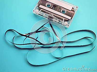 Old memories for music stuff Stock Photo