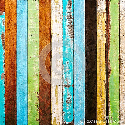 Vintage rough wood plank Stock Photo