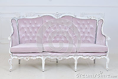 Vintage royal sofa Stock Photo
