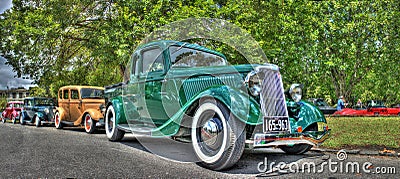 Vintage 1920s cars Editorial Stock Photo