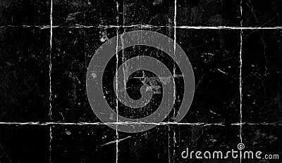 Vintage scratched grunge overlays on isolated black background space for text Stock Photo