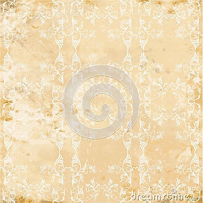 Vintage seamless texture Vector Illustration