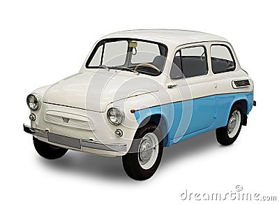 Vintage small car Stock Photo