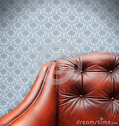 Vintage sofa Stock Photo