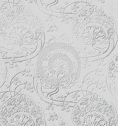 Vintage style art nouveau background texture Stock Photo