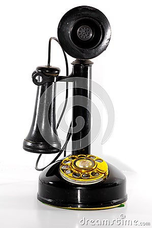 Vintage Telephone 2 Stock Photo