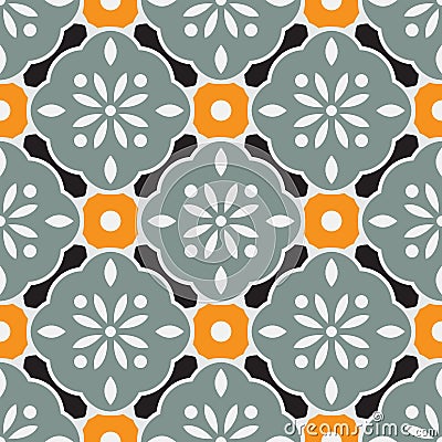 Vintage tile pattern Vector Illustration