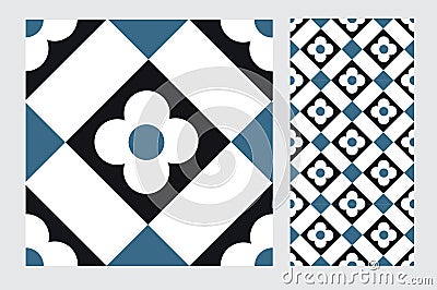 Vintage tile Vector Illustration