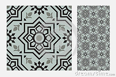 Vintage tile Vector Illustration