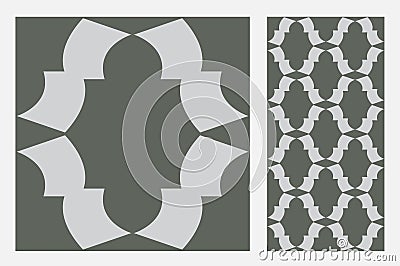 Vintage tile Vector Illustration