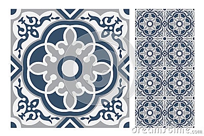 Vintage tile Vector Illustration