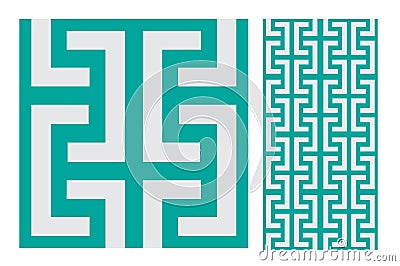 Vintage tile Vector Illustration