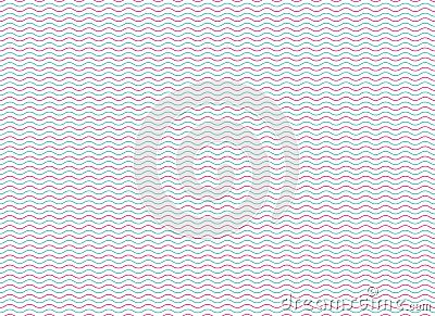 Vintage tiling seamless pattern with waves. Abstract retro ornament made of simple geometric shapes Vector Illustration