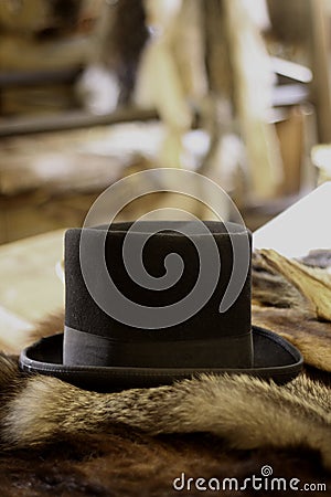 Vintage tophat Stock Photo