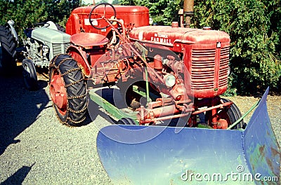 Vintage tractors Editorial Stock Photo