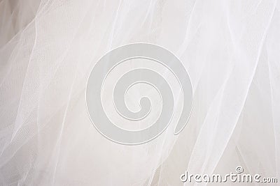 Vintage tulle chiffon texture background. wedding concept Stock Photo