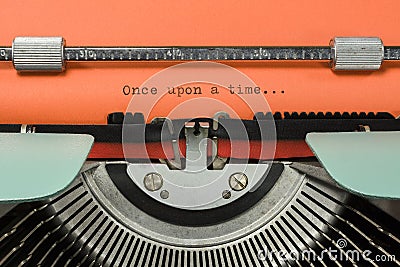 Vintage Typewriter Stock Photo