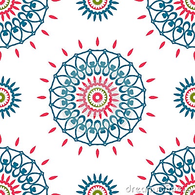 Vintage universal different seamless eastern patterns (tiling). Vector Illustration