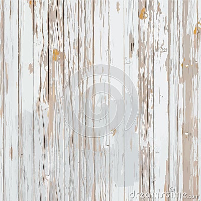 Vintage vertical wood background Vector Illustration