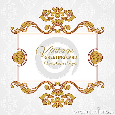 Vintage vignettes and frames Vector Illustration