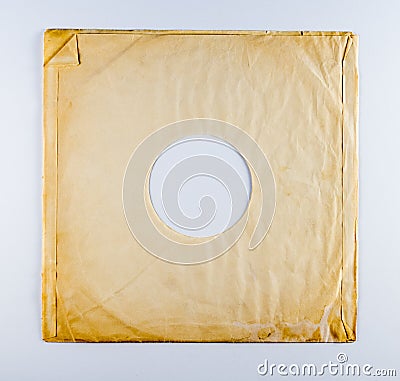 Vintage Vinyl Album Sleeve Stock Photo