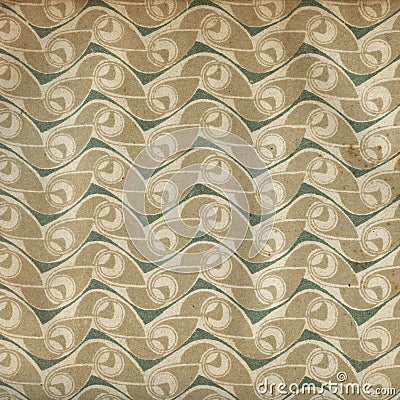 Vintage wallpaper - Chain Stock Photo