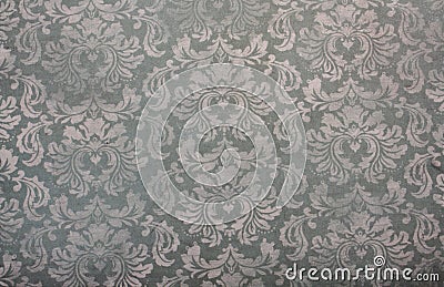 Vintage wallpaper floral pattern background Stock Photo