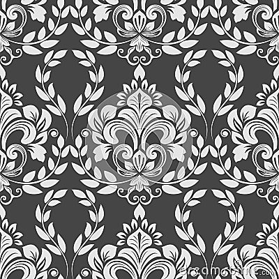 Vintage wallpaper pattern Vector Illustration