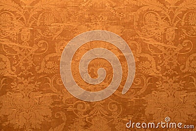 Vintage wallpaper with shabby tapestry pattern Stock Photo