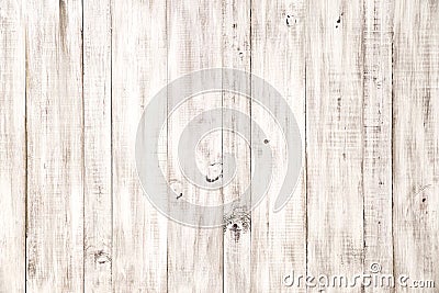 Vintage white wood texture background Stock Photo