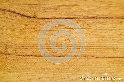 Vintage wooden cutboard with knife marks. natural wood texture Stock Photo