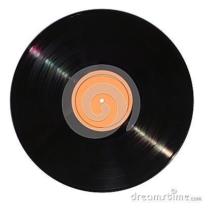 Vinyl disc Stock Photo