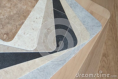 Vinyl Flooring Stock Photo