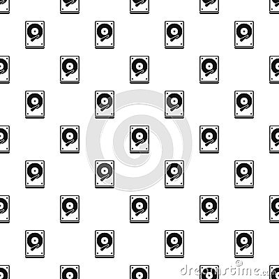 Vinyl pattern, simple style Vector Illustration