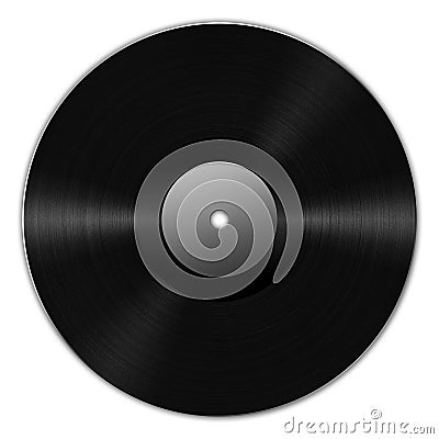 Vinyl Record Stock Photo